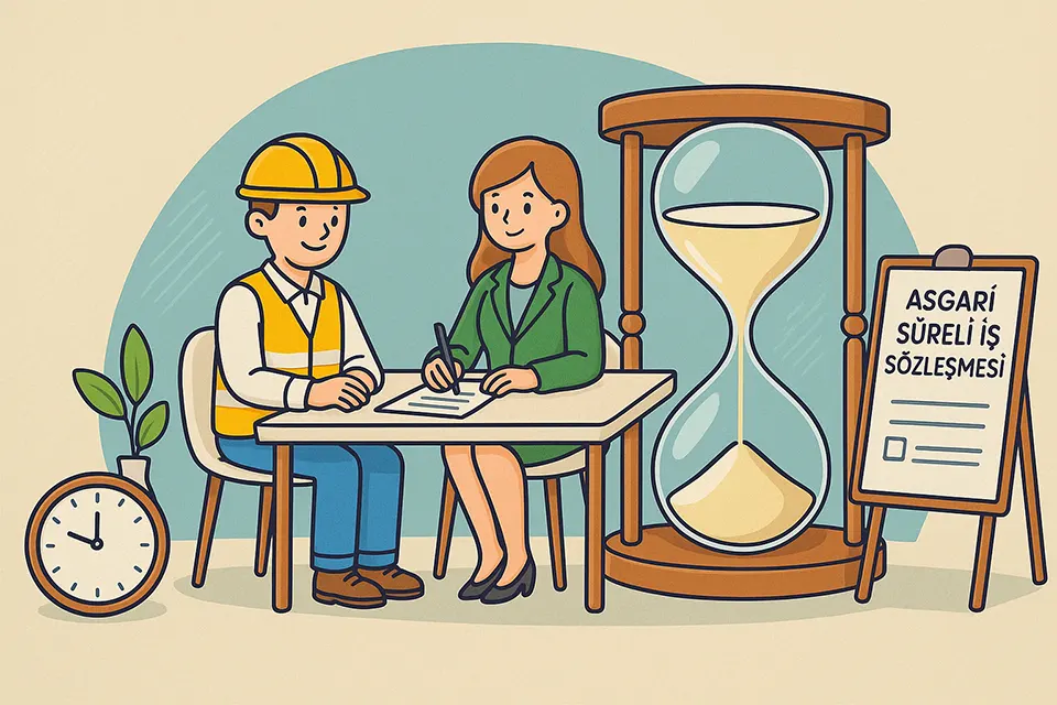 asgari süreli iş sözleşmesi ve sonuçları